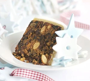 Gâteau de Noël au Xérès et aux amandes