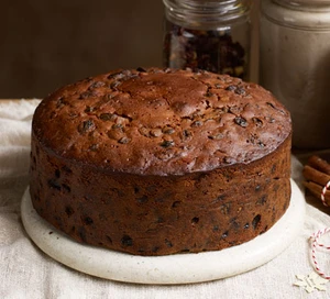 Gâteau de Noël au rhum beurré