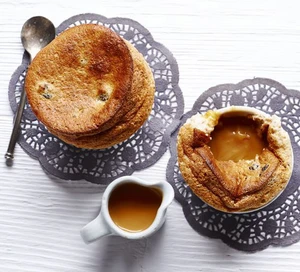 soufflés aux gâteaux de Noël