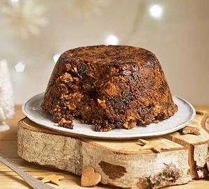 Pudding de Noël végétalien